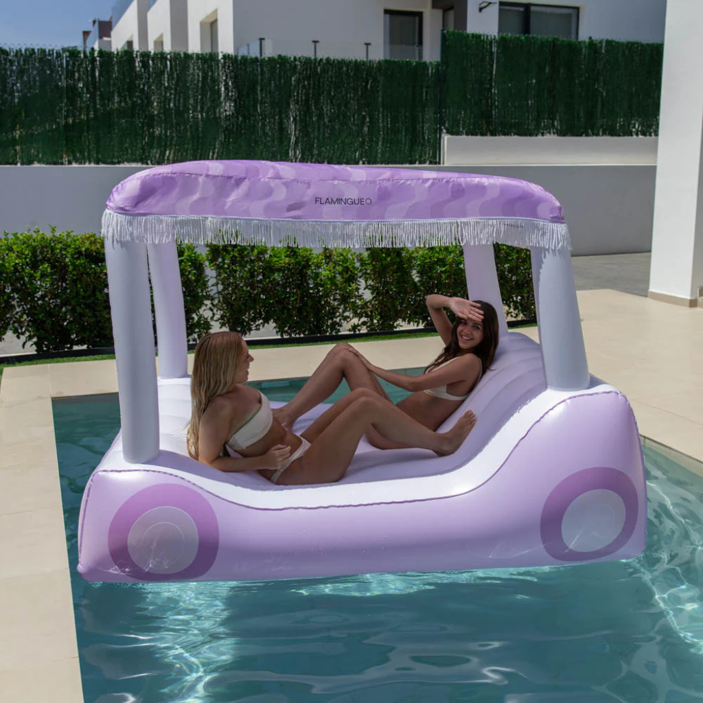 Zwembad Floatie - Paars busje