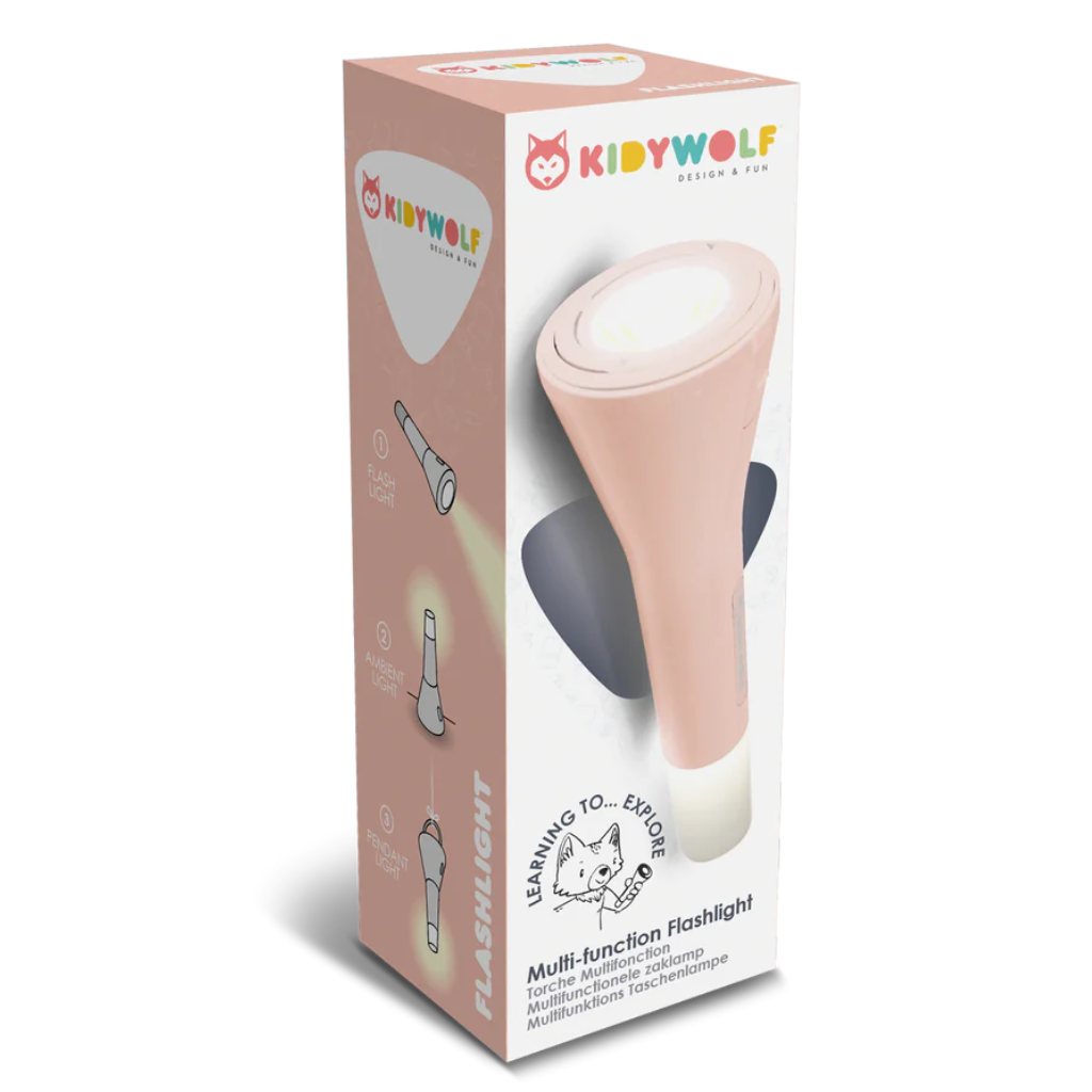 KIDYFLASHLIGHT - Multifunctionele zaklamp