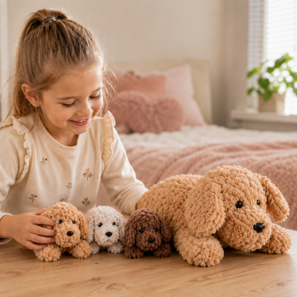 Cosy Plush Family - 4-delige set