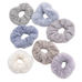 Scrunchie - Set van 7 elastische scrunchies