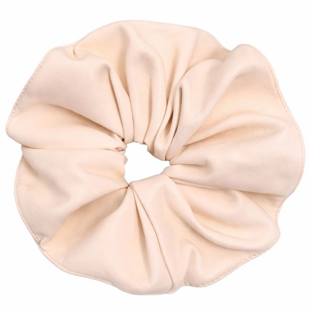 Scrunchie XL van kunstleer