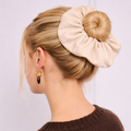 Scrunchie XL van kunstleer