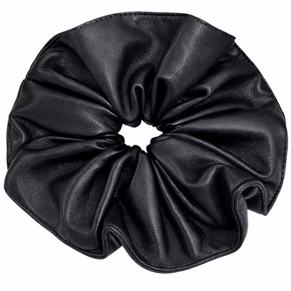 Scrunchie XL van kunstleer