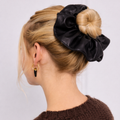 Scrunchie XL van kunstleer