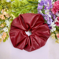 Scrunchie XL van kunstleer