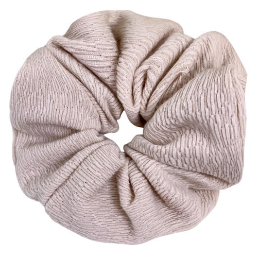 Scrunchie met textuur