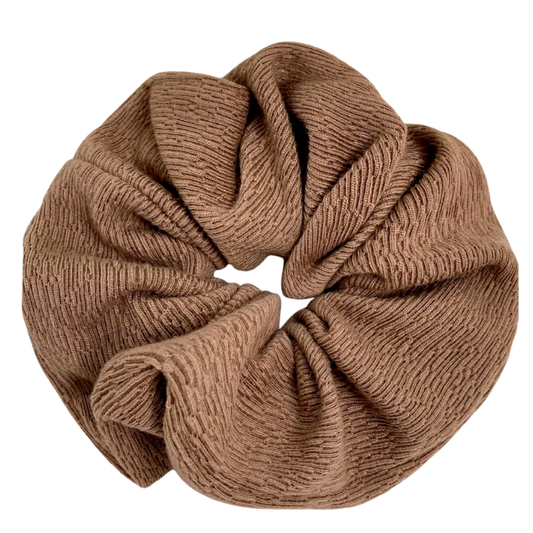 Scrunchie met textuur