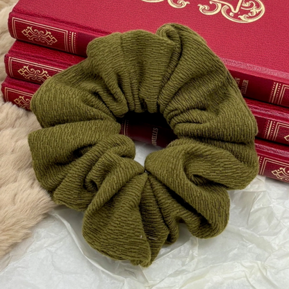 Scrunchie met textuur