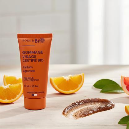 Biologische Gezichtsscrub met Natuurlijke Korrels 50 ml