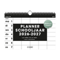 Familieplanner liggend 2026-2027 A4