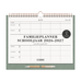 Familieplanner liggend 2026-2027 A4