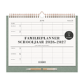 Familieplanner liggend 2026-2027 A4