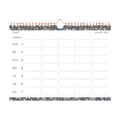 Familieplanner liggend 2026-2027 A4