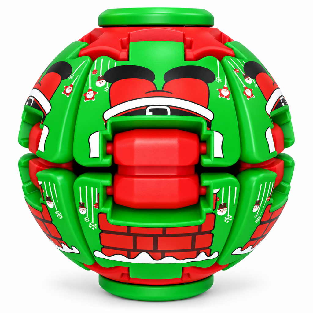 Fidget ball spinner Kerstmis