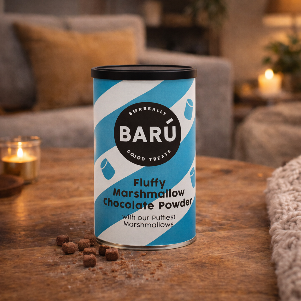 BARÚ Fluffy Marshmallow Chocolate poeder 250 gram