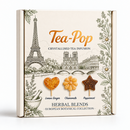 European Café Tea-Pop Geschenkset - 6 theesticks