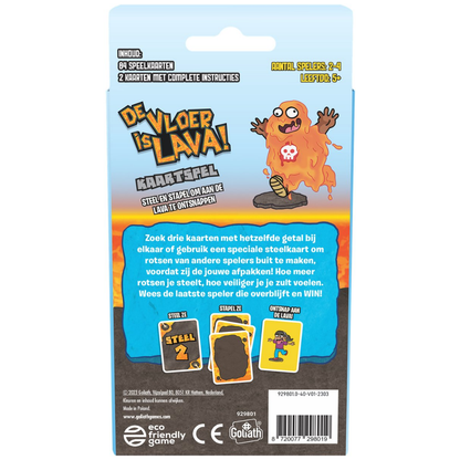 De Vloer Is Lava kaartspel