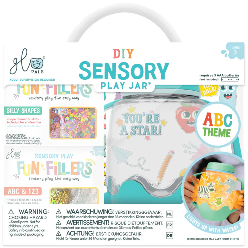 Glo Pals - Sensory play cup met fun fillers & stickers