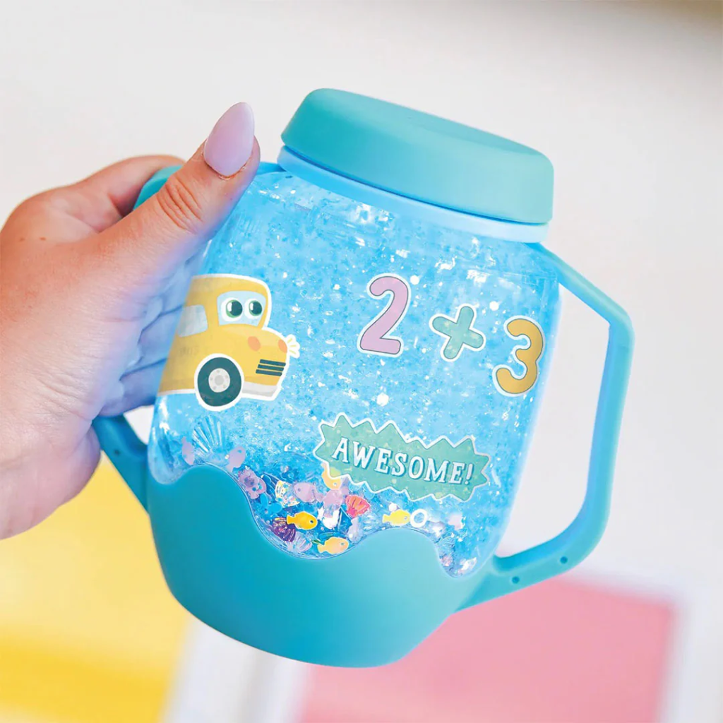 Glo Pals - Sensory play cup met fun fillers & stickers