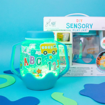 Glo Pals - Sensory play cup met fun fillers & stickers