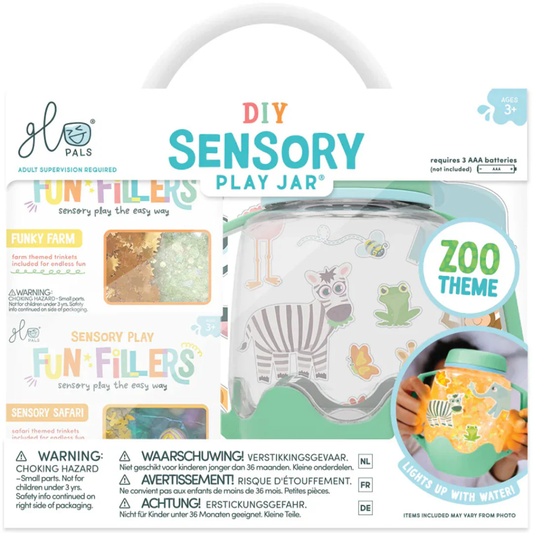 Glo Pals - Sensory play cup met fun fillers & stickers
