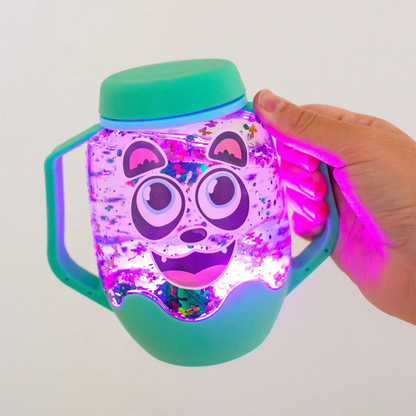 Glo Pals - Sensory play cup met fun fillers & stickers