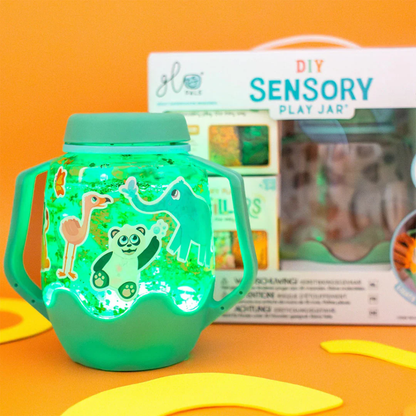 Glo Pals - Sensory play cup met fun fillers & stickers