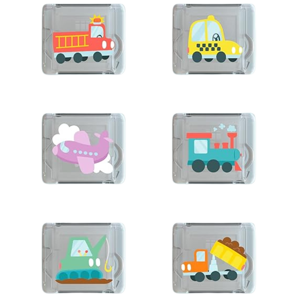 Limited Edition Glo Pals Light up cubes - 6 stuks