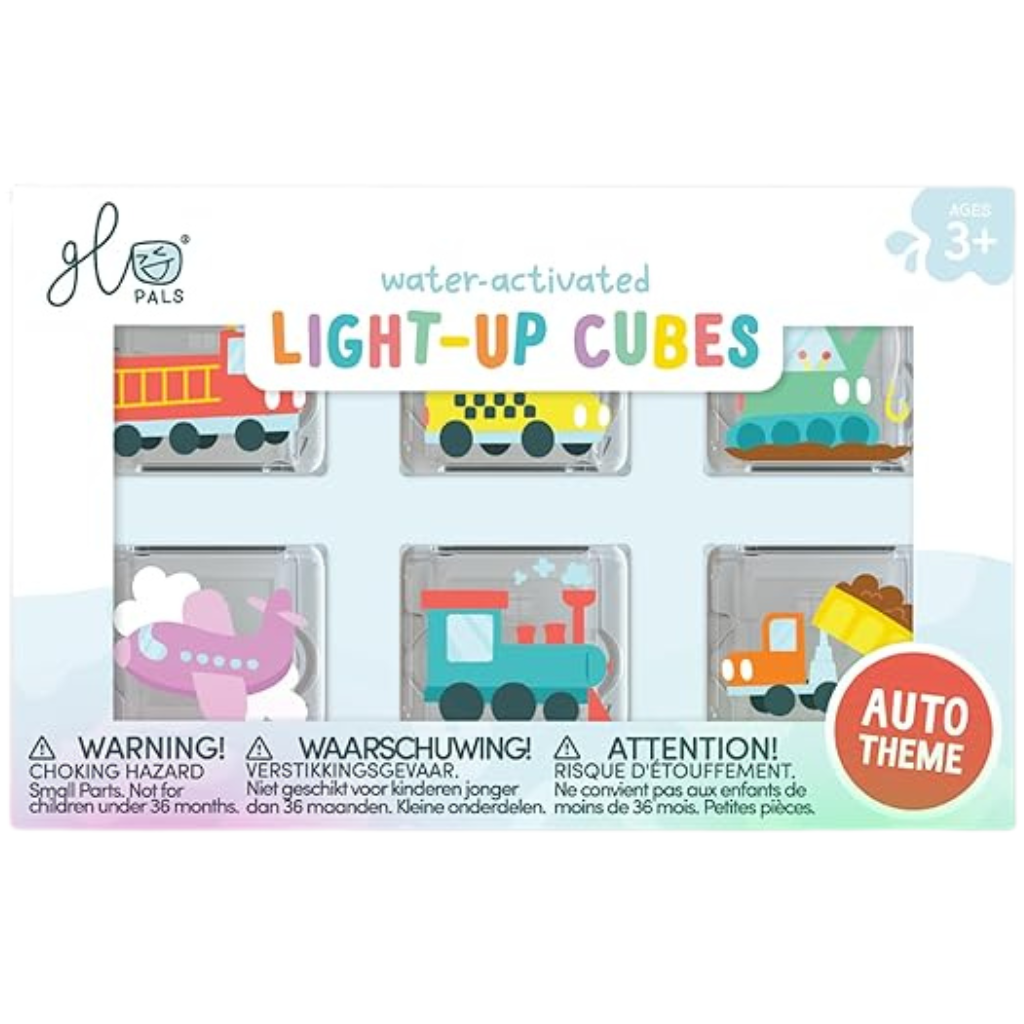 Limited Edition Glo Pals Light up cubes - 6 stuks