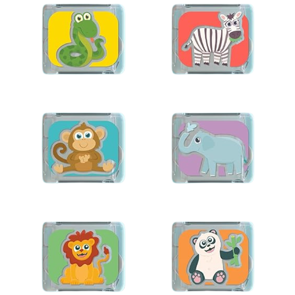 Limited Edition Glo Pals Light up cubes - 6 stuks