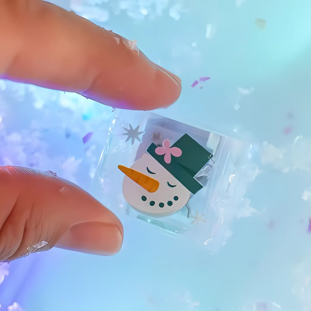 Limited Edition Glo Pals Light up cubes - 6 stuks