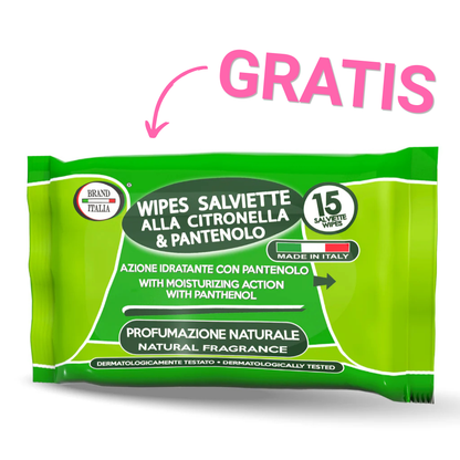 Polsbandjes tegen reisziekte + GRATIS Citronella & Panthenol doekjes