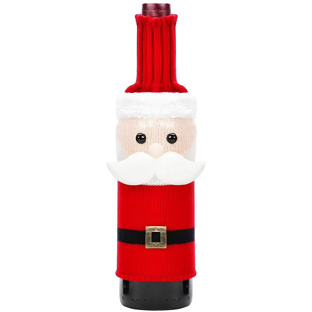 Kerst Wijnfleshoes als Cadeau of Tafeldecoratie