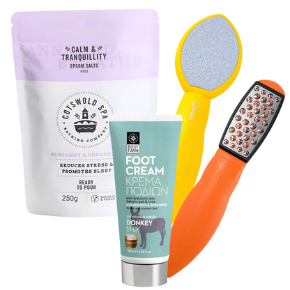 Voetverzorging Set - Relaxing + GRATIS Epsomzout 250 gram