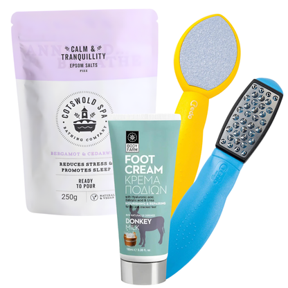 Voetverzorging Set - Relaxing + GRATIS Epsomzout 250 gram