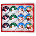 Geurkaarsje Tin Box - Kerst thema