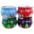 Geurkaarsje Tin Box - Kerst thema