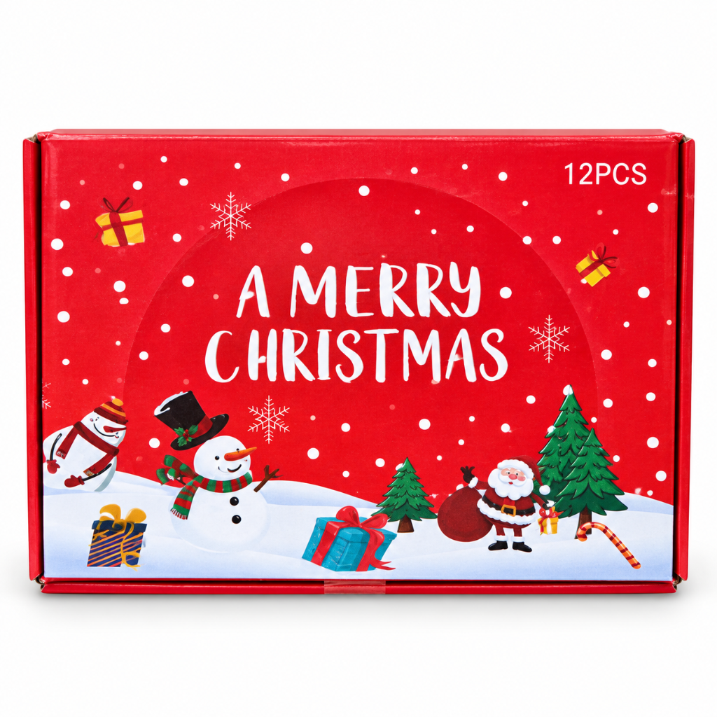 Geurkaarsje Tin Box - Kerst thema
