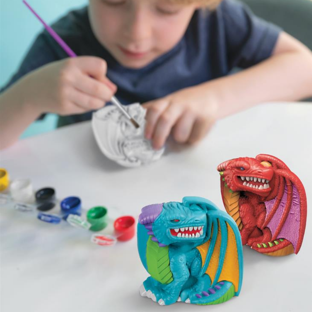 Gieten & verven knutselset - Koelkastmagneten & badges