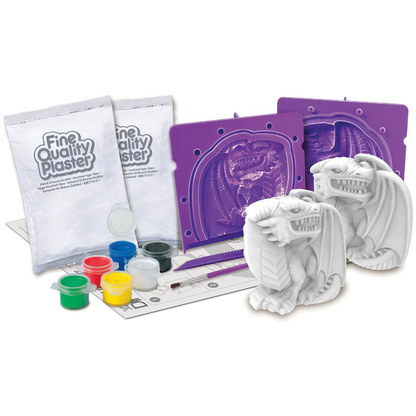 Gieten & verven knutselset - Koelkastmagneten & badges