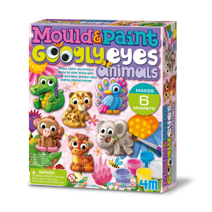 Gieten & verven knutselset - Koelkastmagneten & badges