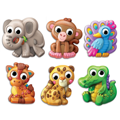 Gieten & verven knutselset - Koelkastmagneten & badges