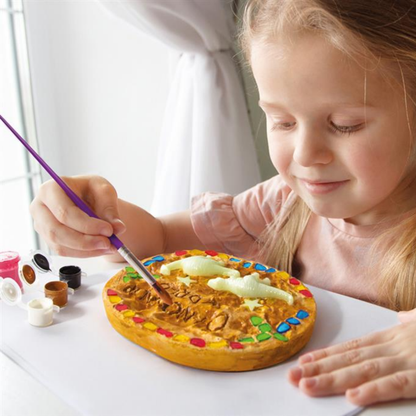 Gieten & verven knutselset - Koelkastmagneten & badges