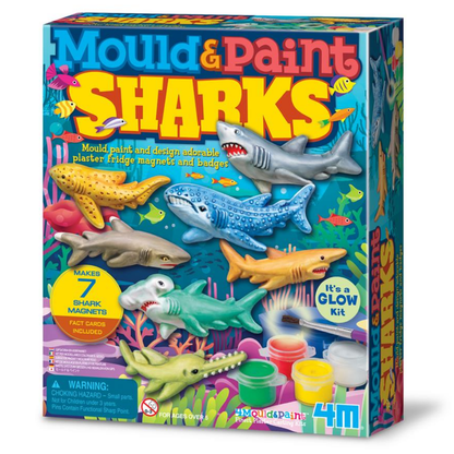 Gieten & verven knutselset - Koelkastmagneten & badges