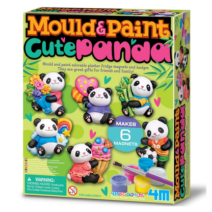 Gieten & verven knutselset - Koelkastmagneten & badges