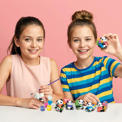 Gieten & verven knutselset - Koelkastmagneten & badges