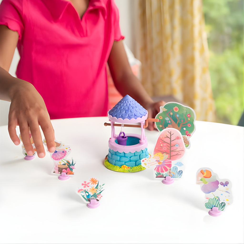 Gieten & verven knutselset - Koelkastmagneten & badges