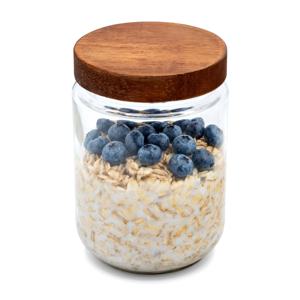 Melii - Glazen potten overnight oats