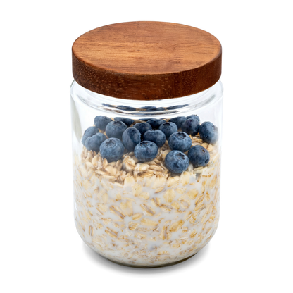 Melii - Glazen potten overnight oats