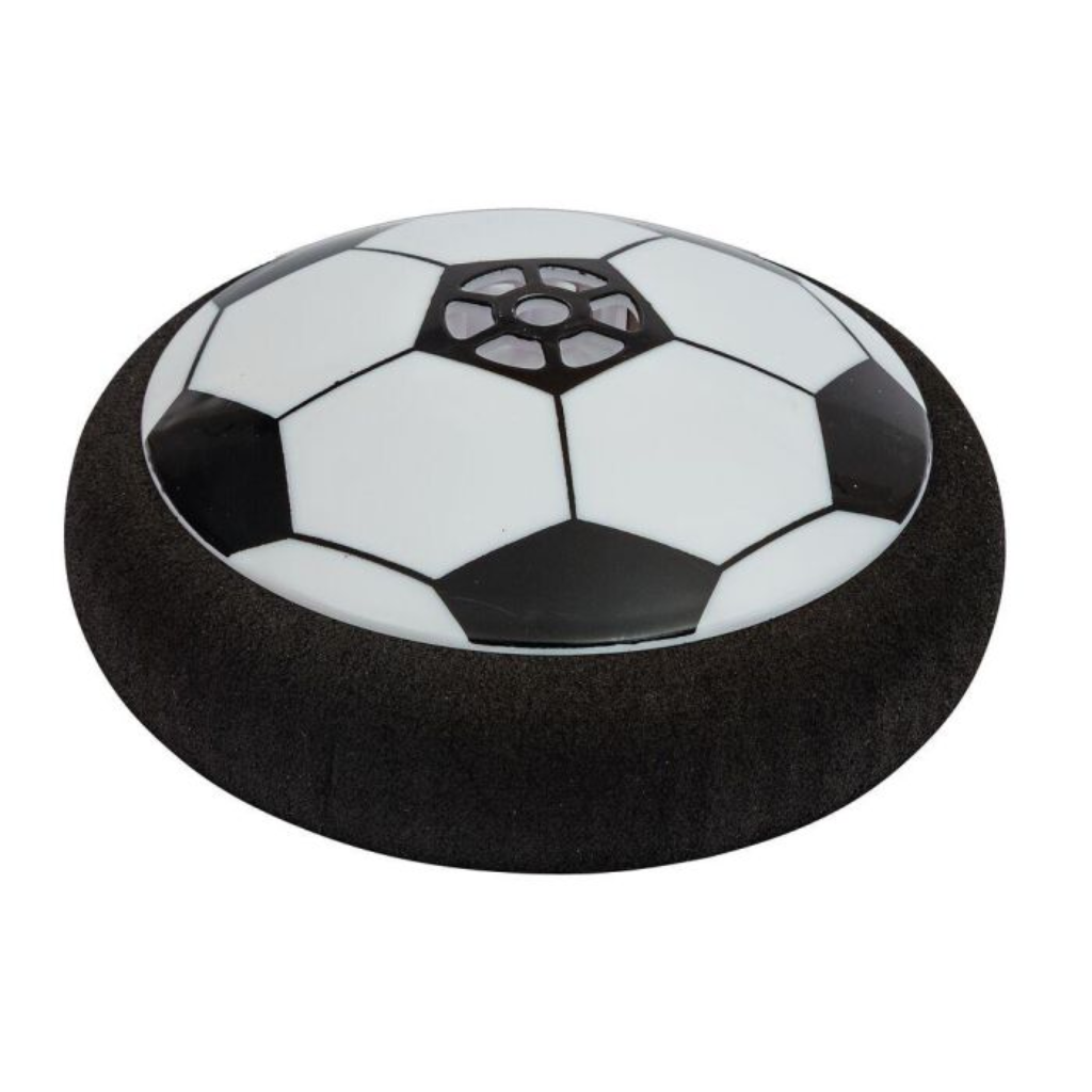 Glijdende voetbal met licht